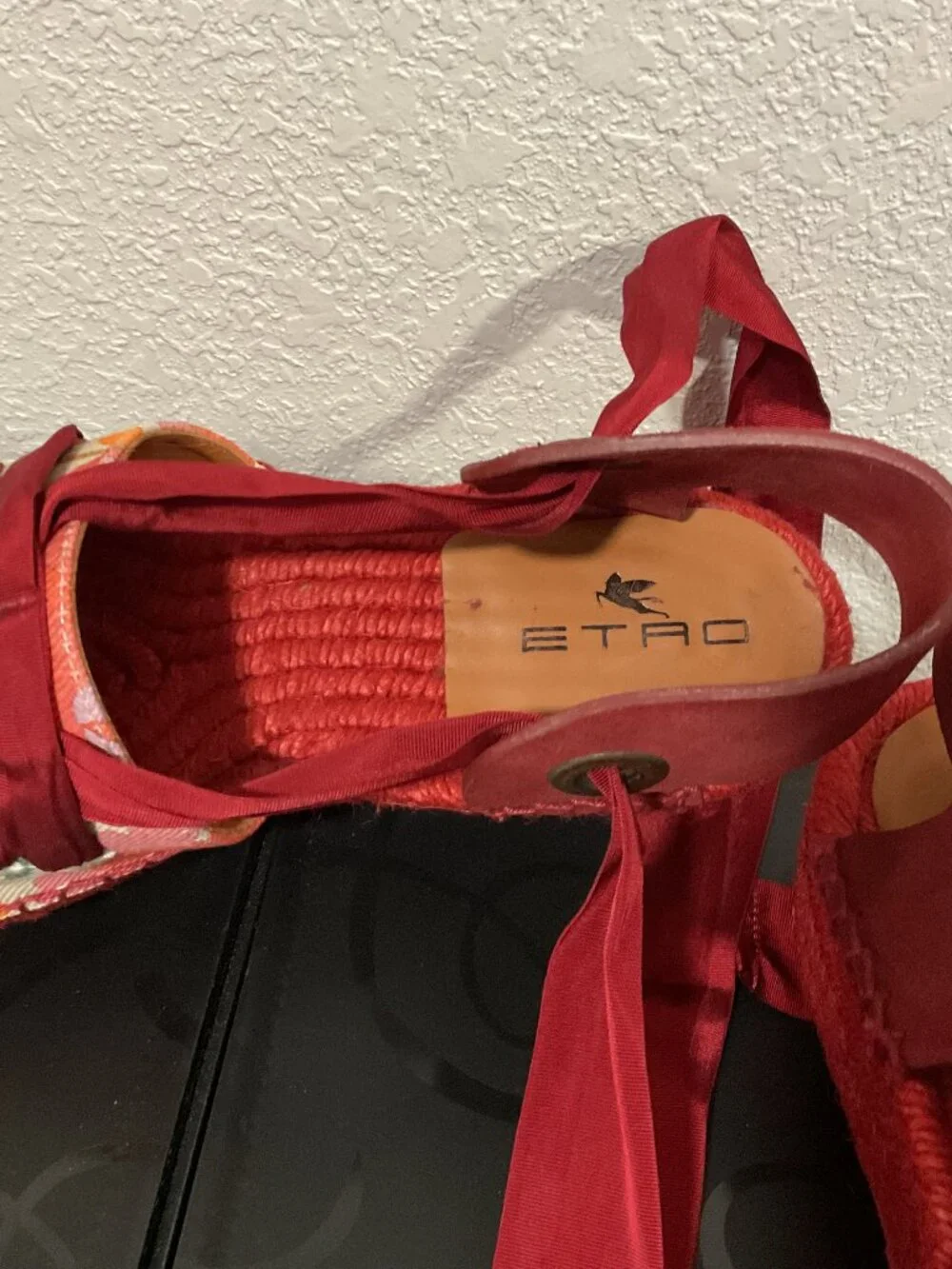 Etro "Scarps Donna" platform espadrille 39 - Picture 6 of 8